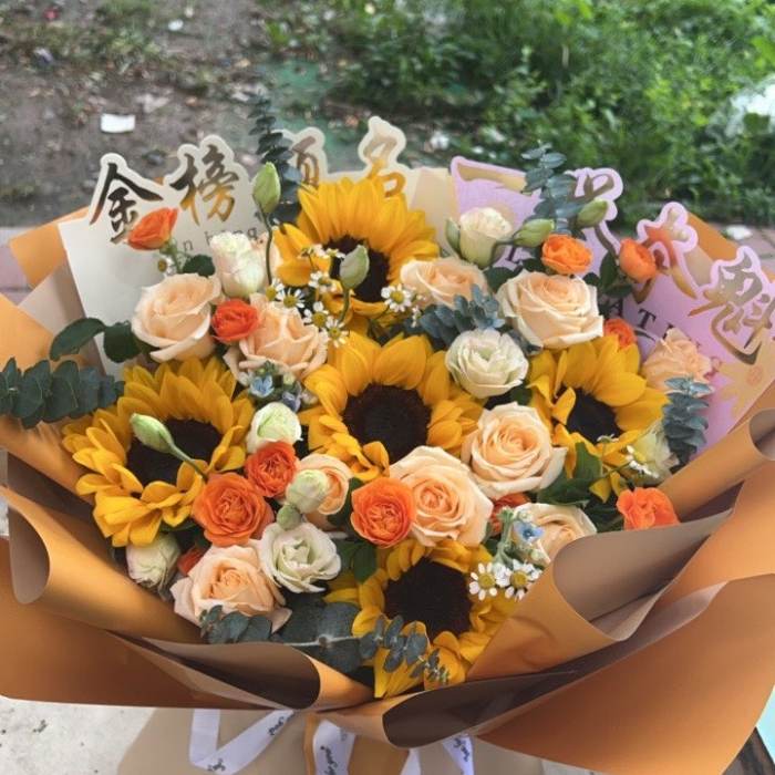 聊城冠县送高考生什么花